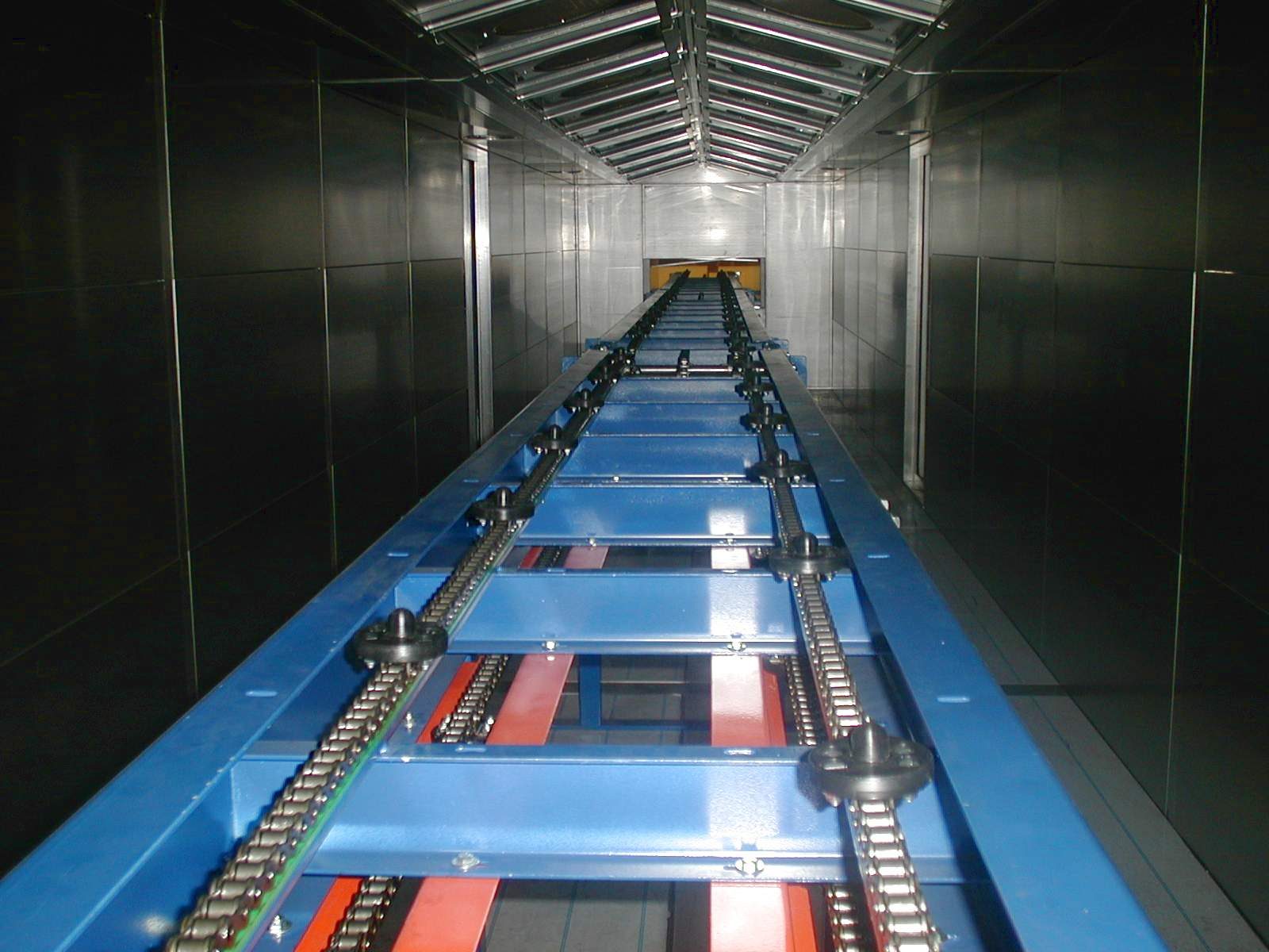 Ligne de convoyage industrielle